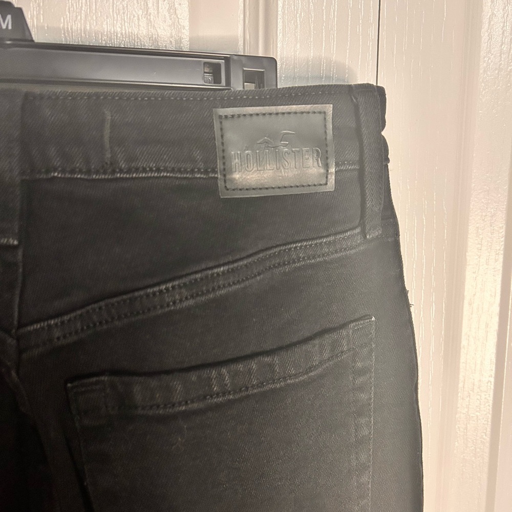 Hollister Jeans Womens 6R/28R Black Ultra High Rise Dad Vintage Stretch Cotton‎ - Picture 6 of 7